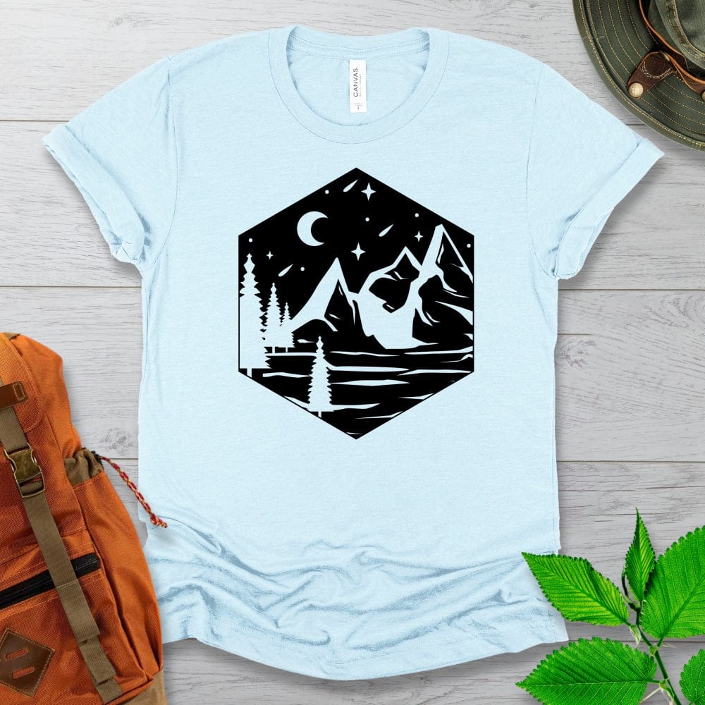 Geometric Mountain Adventure