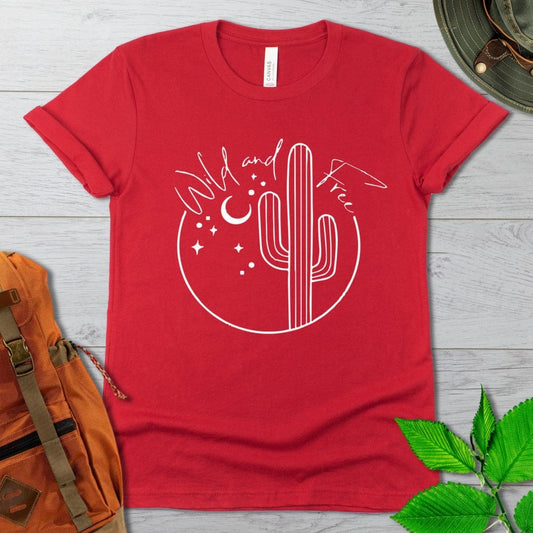 Wild and Free Desert Tshirt