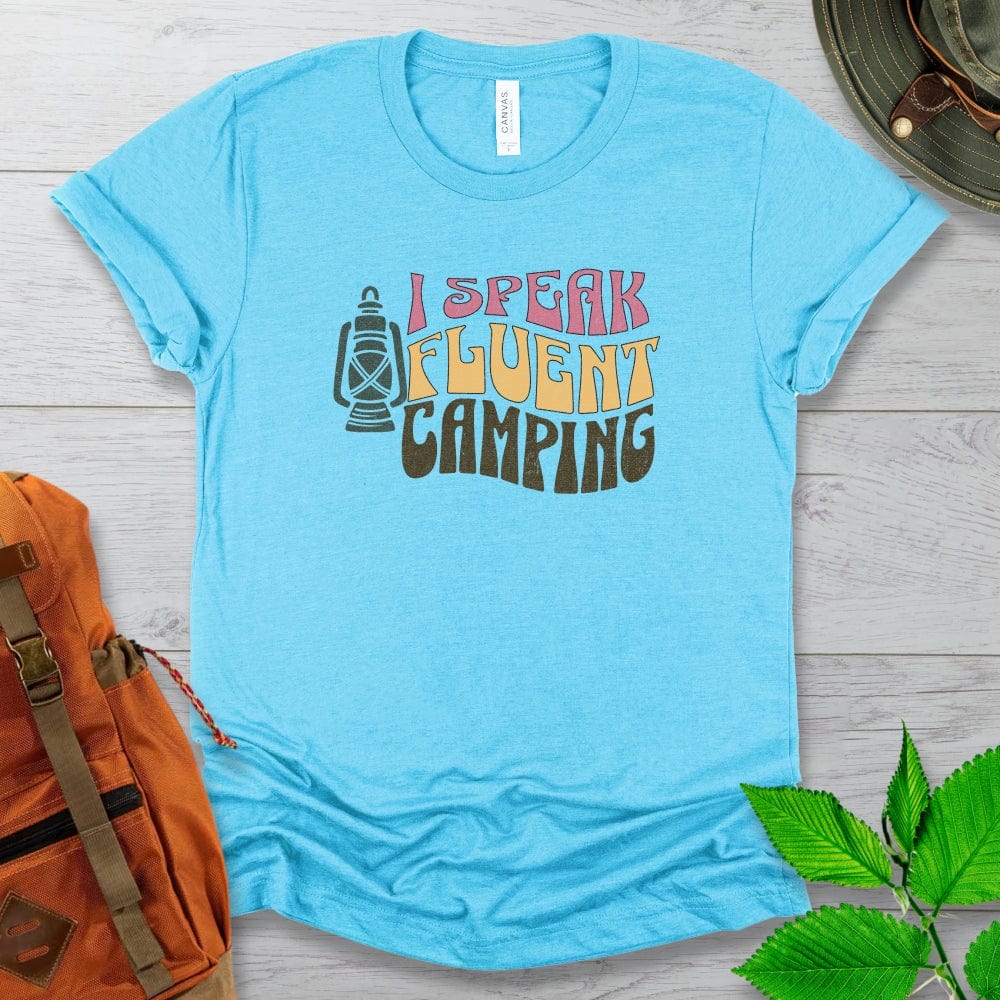 I Speak Fluent Camping Tshirt