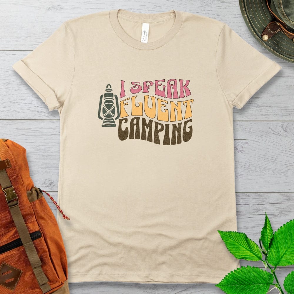 I Speak Fluent Camping Tshirt