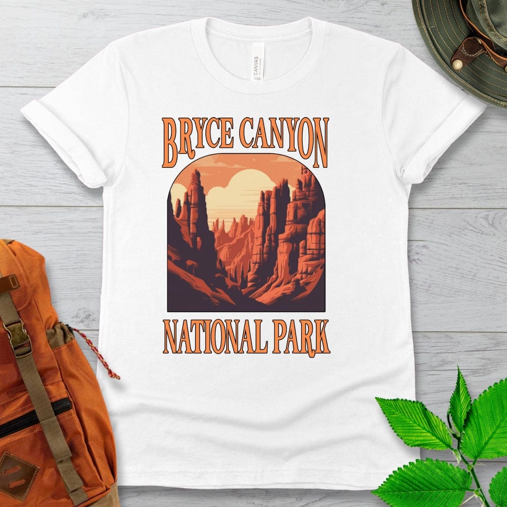 Bryce Canyon National Park Retro Tshirt