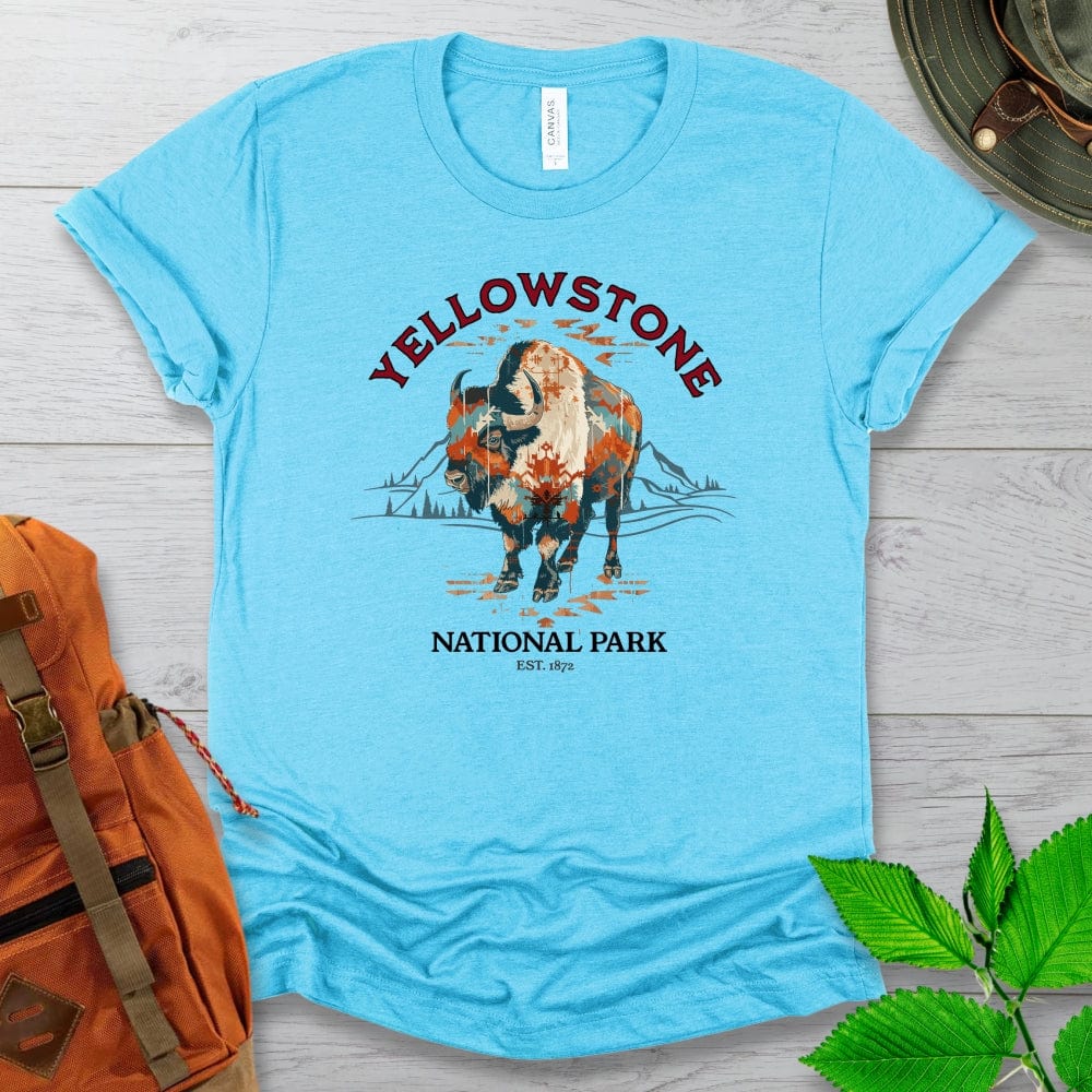 Yellowstone National Park Bison Tshirt