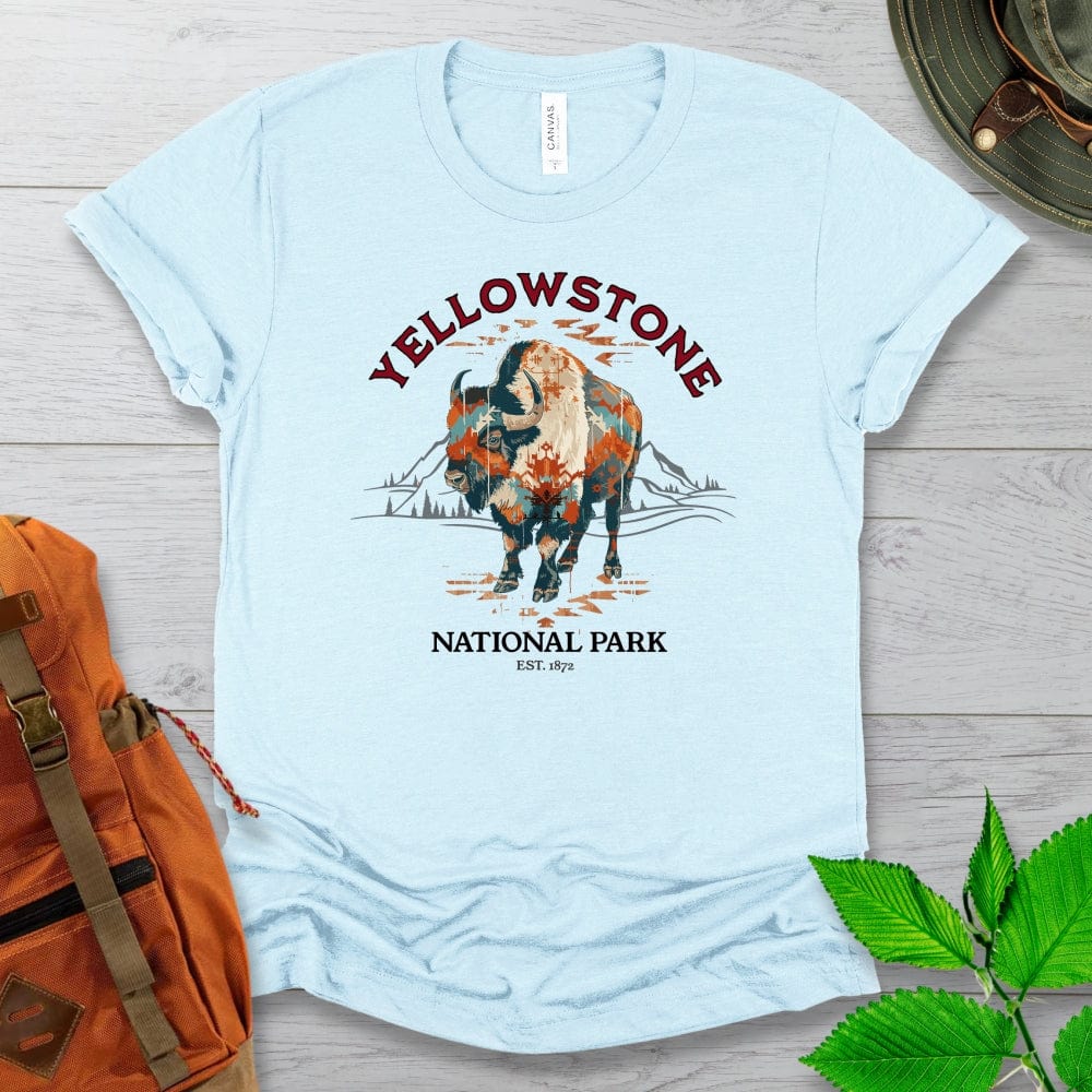 Yellowstone National Park Bison Tshirt