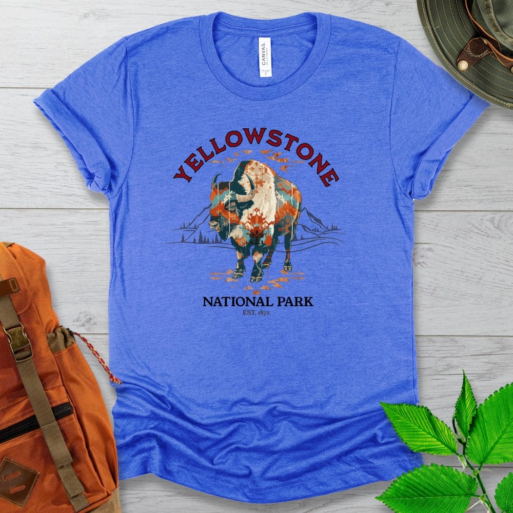 Yellowstone National Park Bison Tshirt