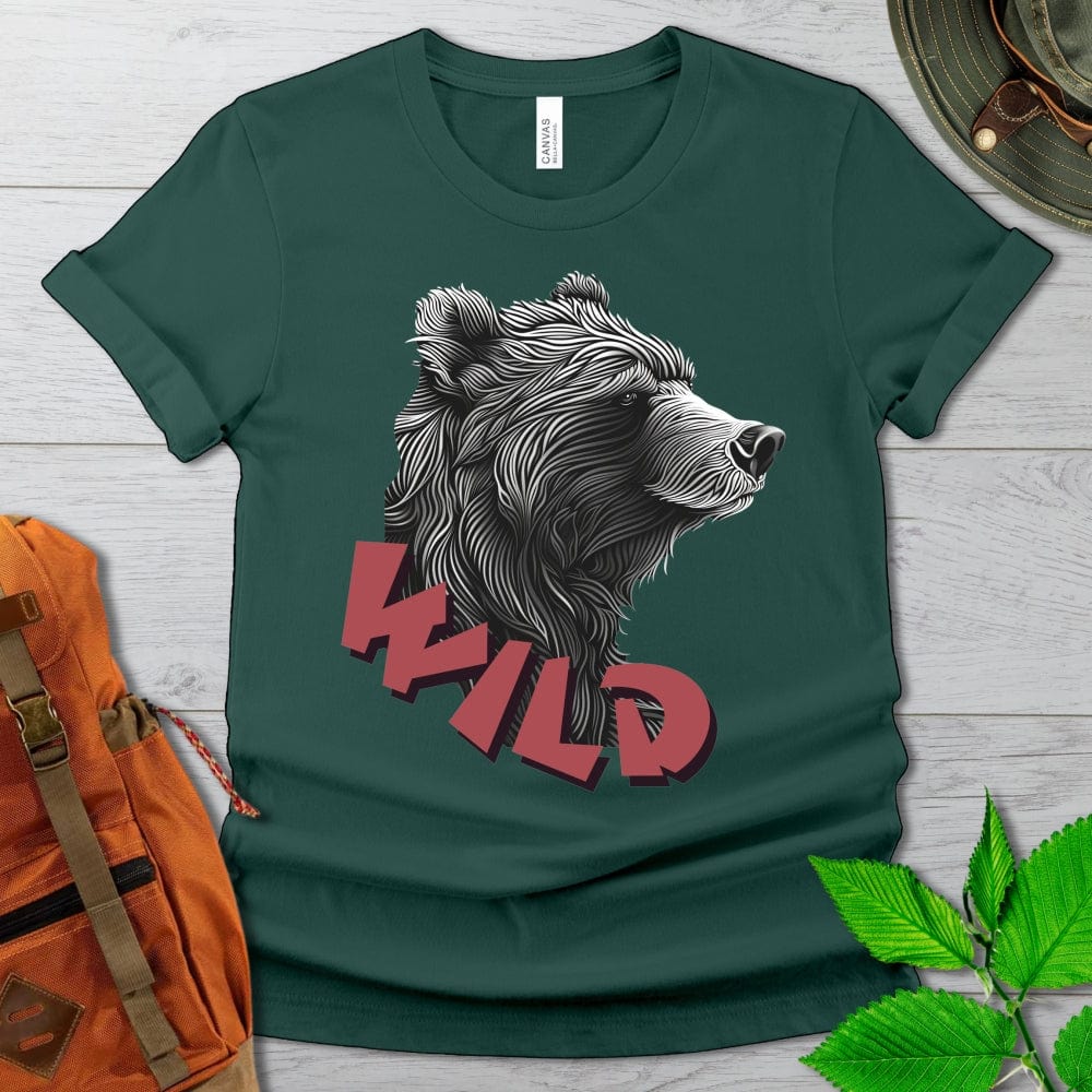 Wild Bear Graphic Tshirt