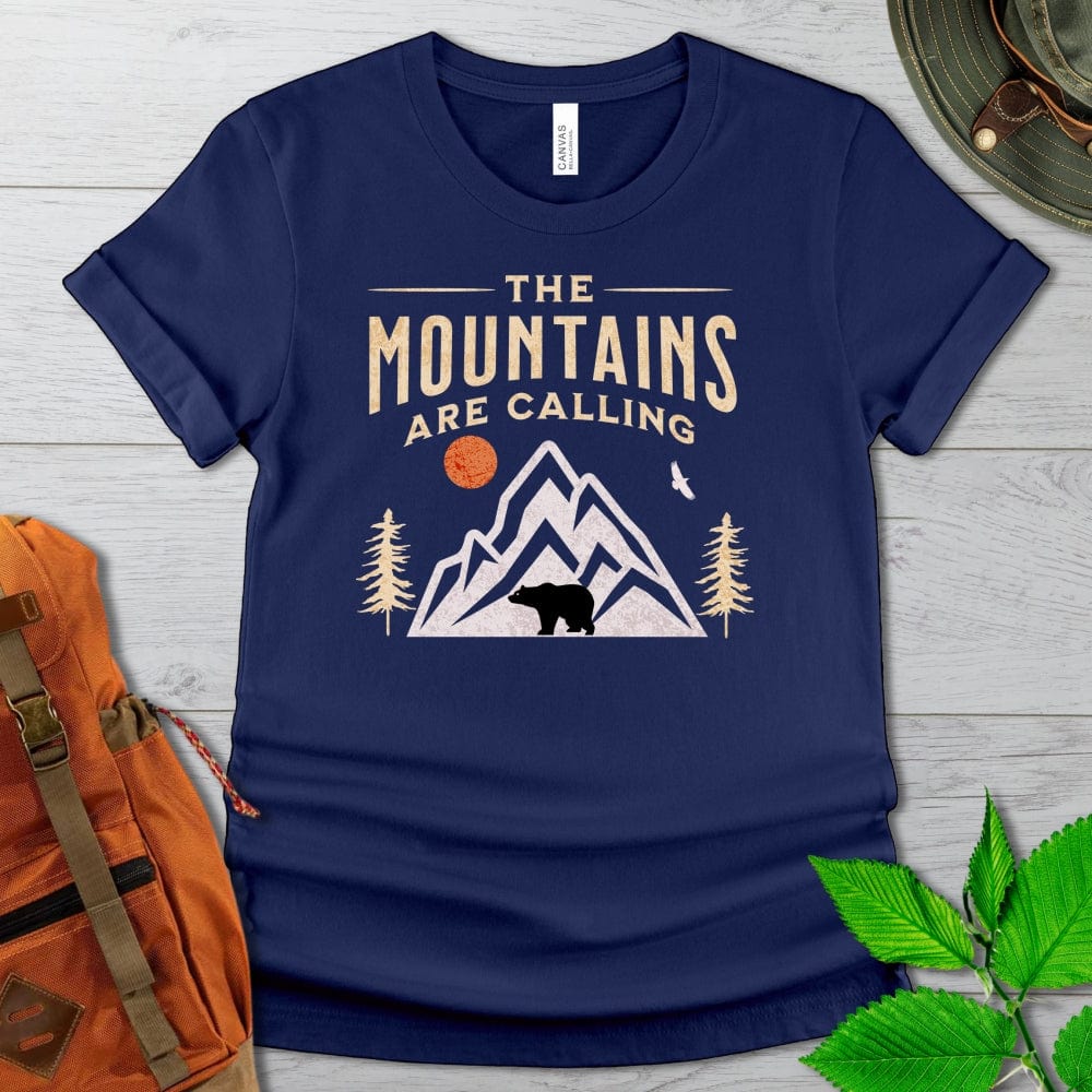 The Mountains Are Calling Tshirt