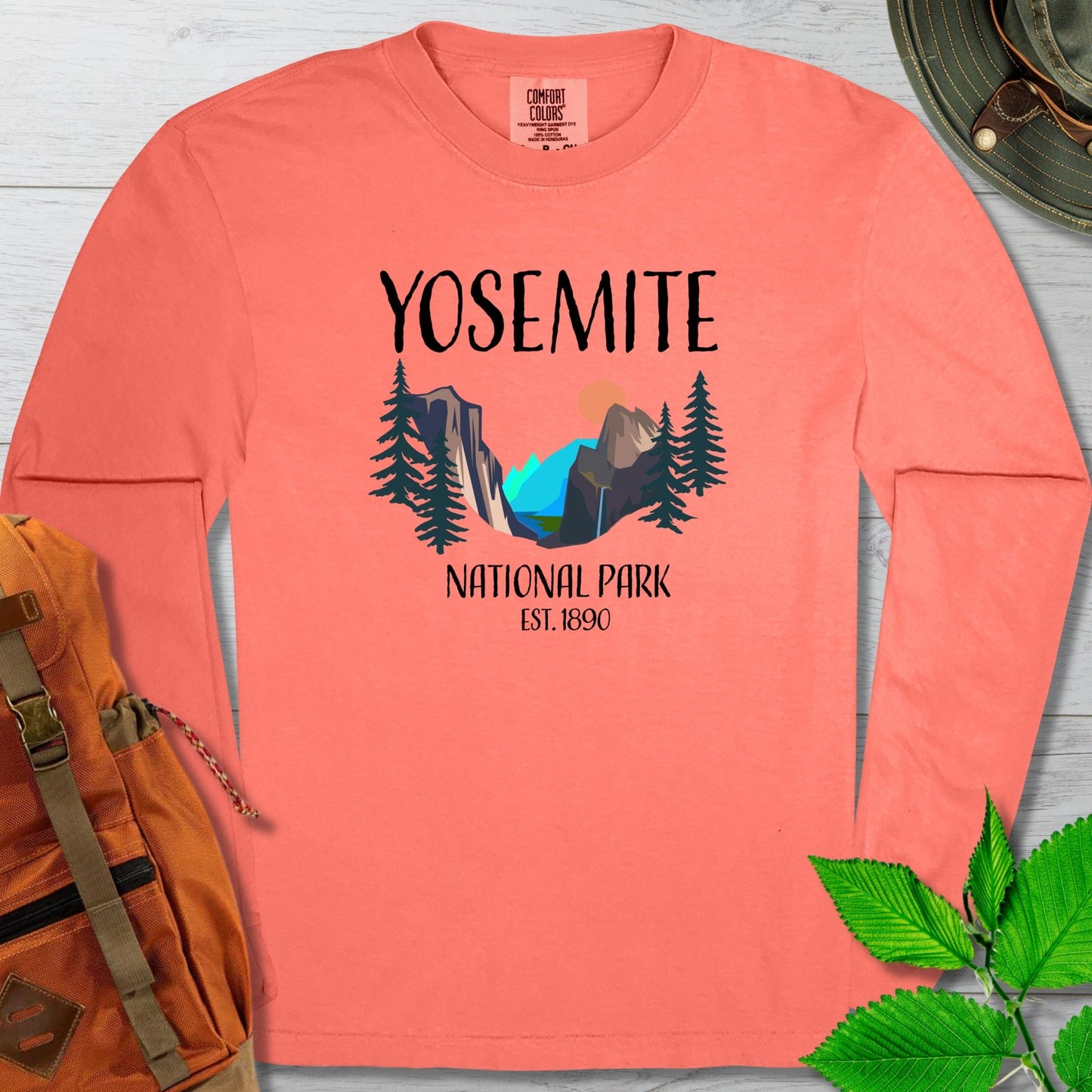 Yosemite National Park Long Sleeve Tshirt