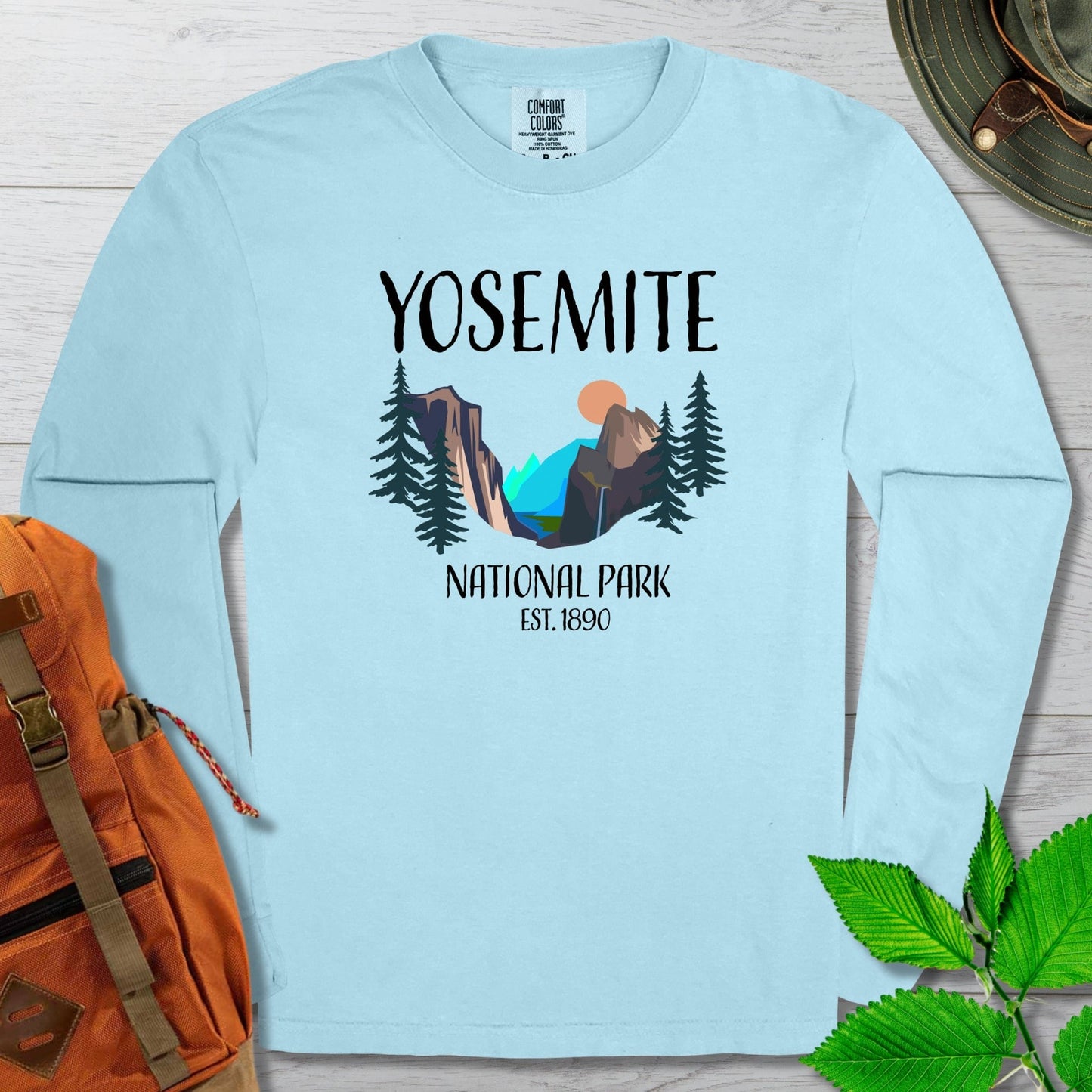 Yosemite National Park Long Sleeve Tshirt