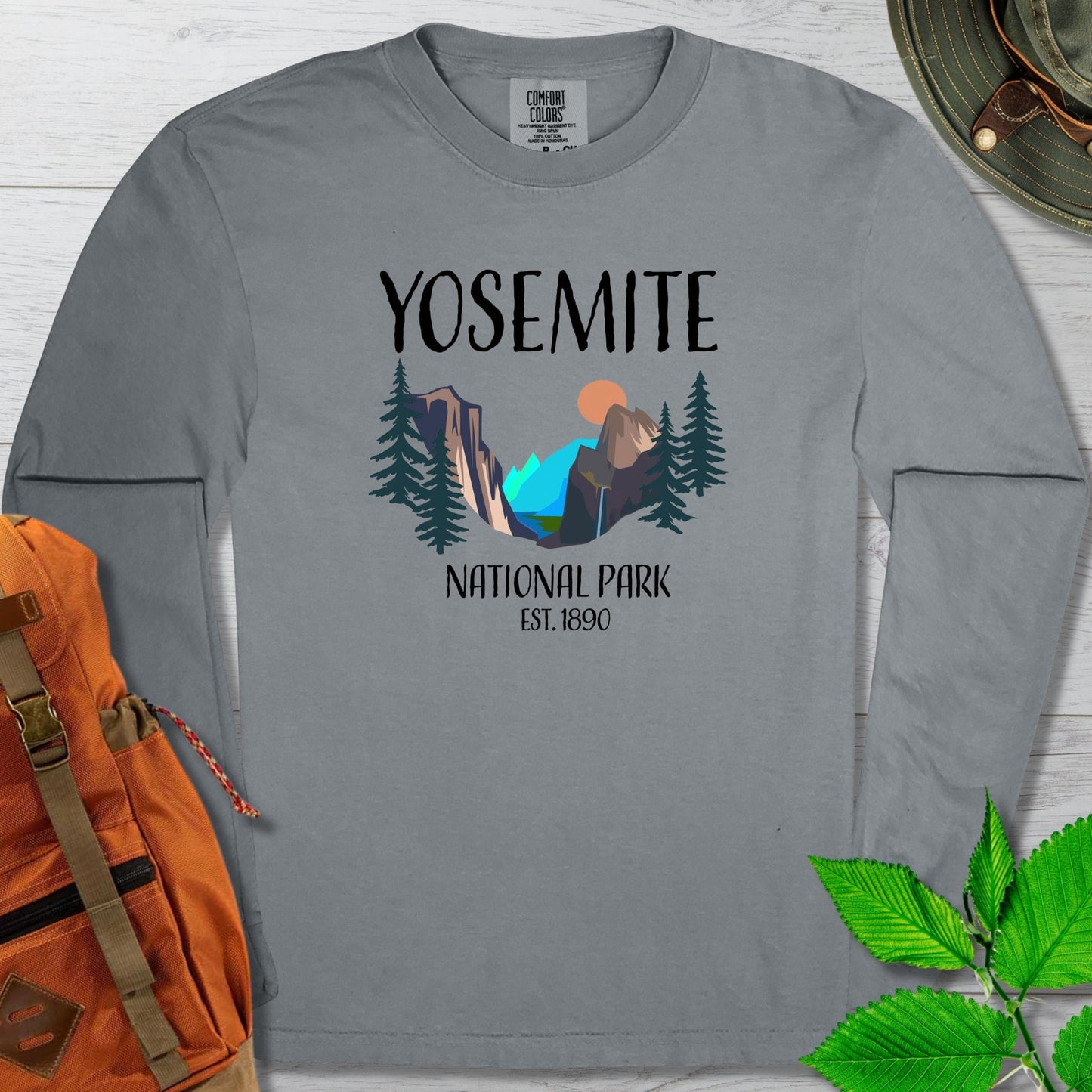 Yosemite National Park Long Sleeve Tshirt