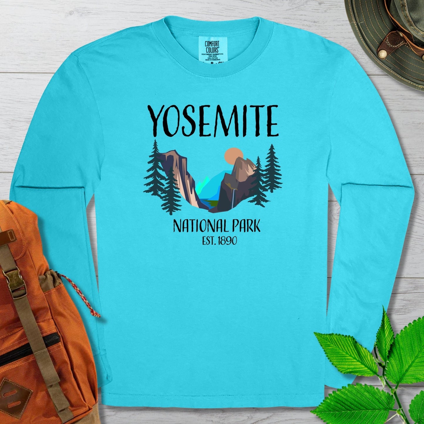 Yosemite National Park Long Sleeve Tshirt