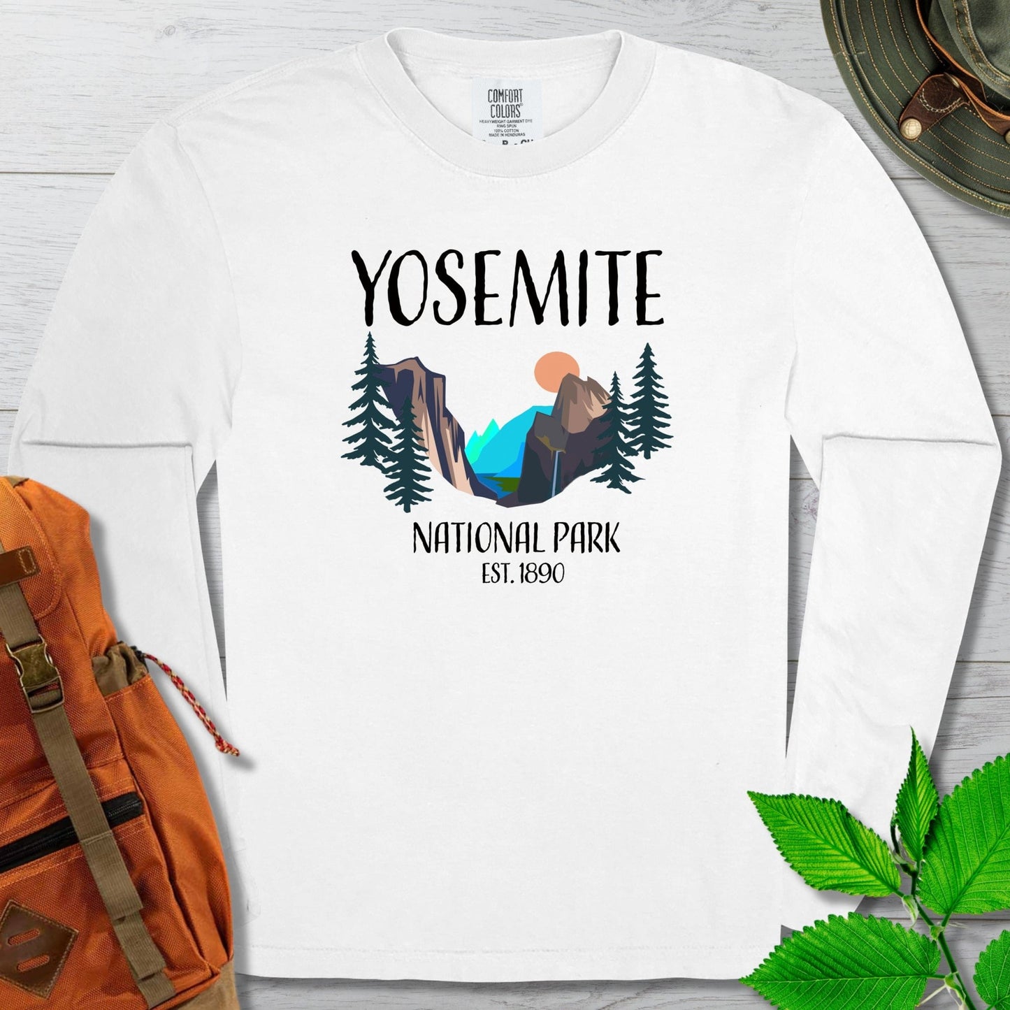 Yosemite National Park Long Sleeve Tshirt