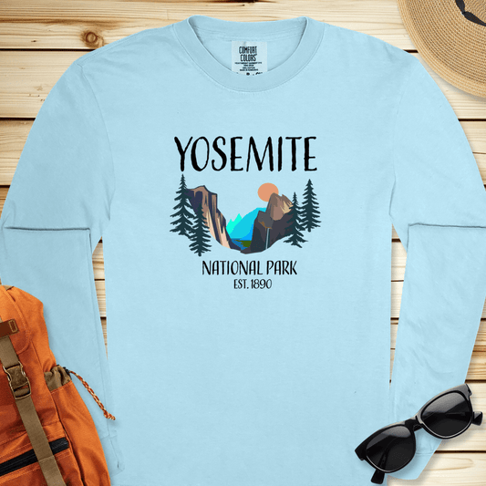Yosemite National Park Long Sleeve Tshirt