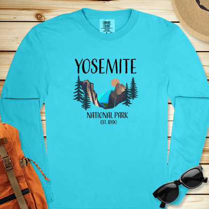 Yosemite National Park Long Sleeve Tshirt