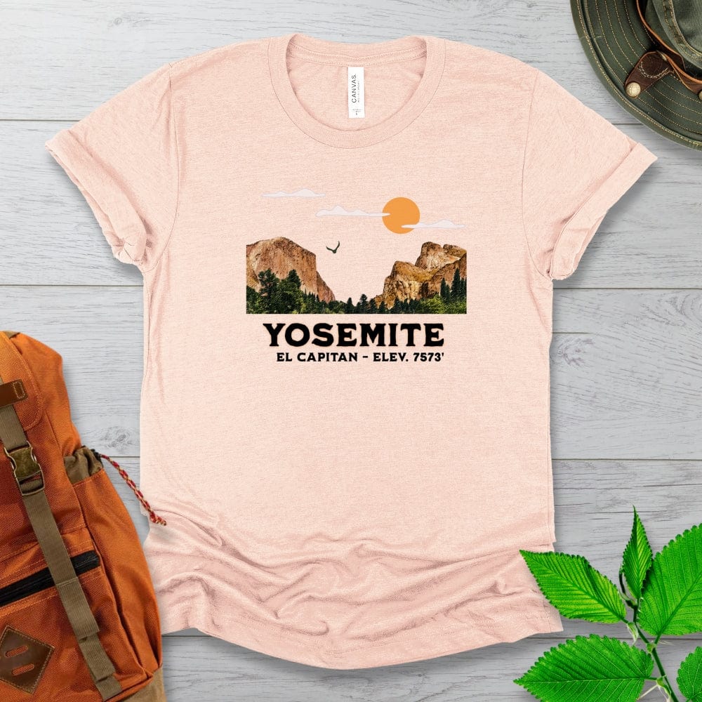 Yosemite El Capitan National Park Tshirt