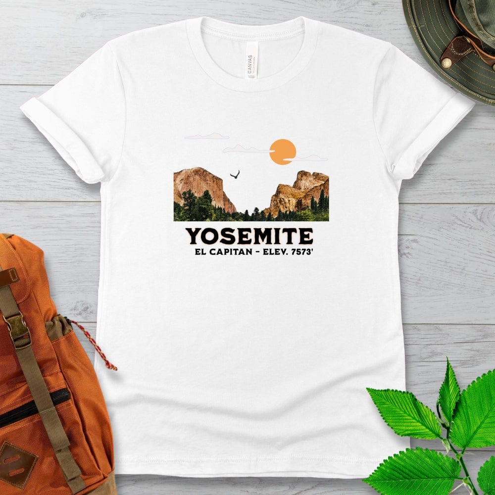 Yosemite El Capitan National Park Tshirt