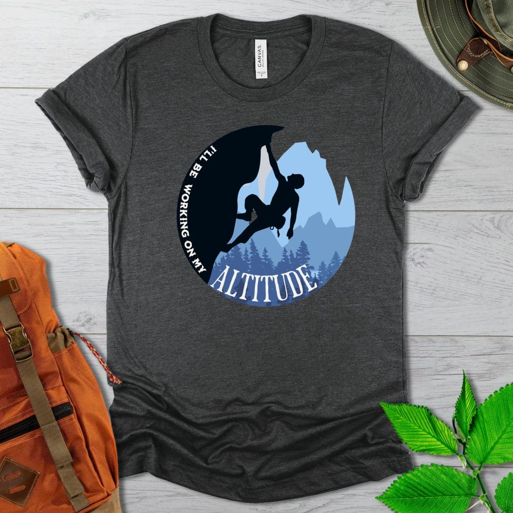 Rock Climbing Altitude Tshirt