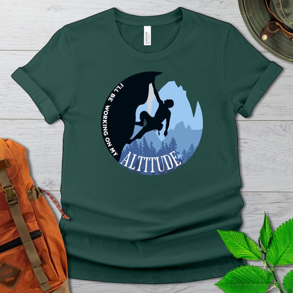 Rock Climbing Altitude Tshirt