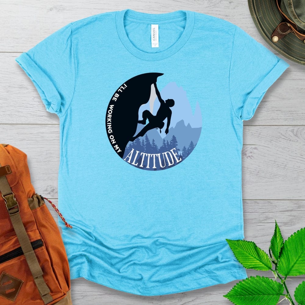 Rock Climbing Altitude Tshirt