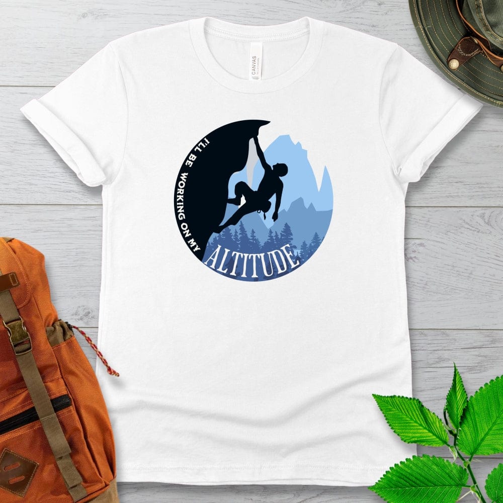 Rock Climbing Altitude Tshirt