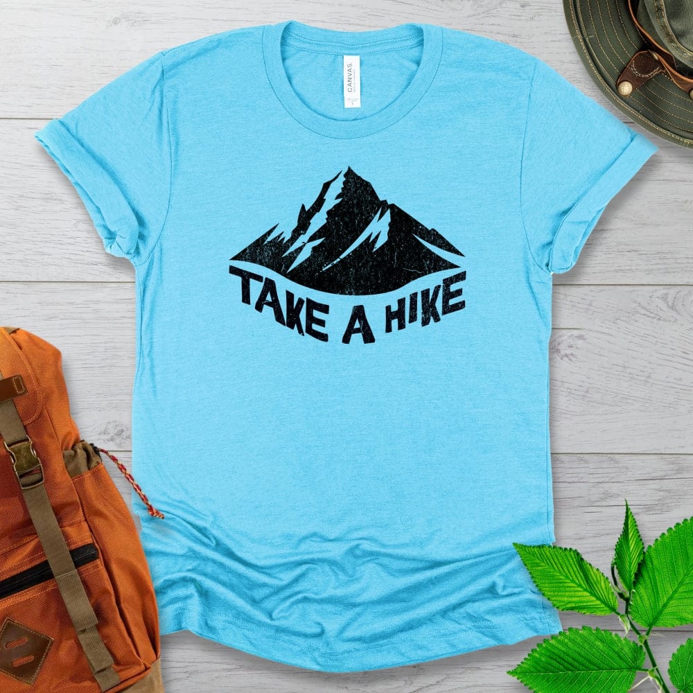 Take A Hike Tshirt in Light Colors