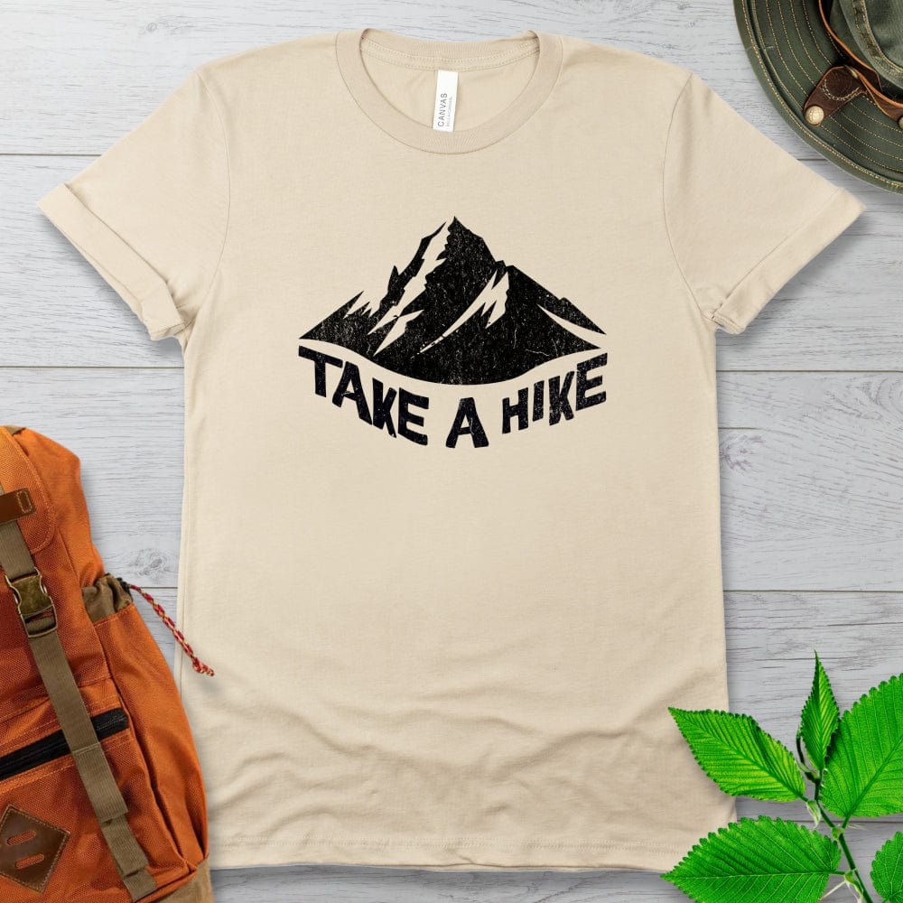 Take A Hike Tshirt in Light Colors