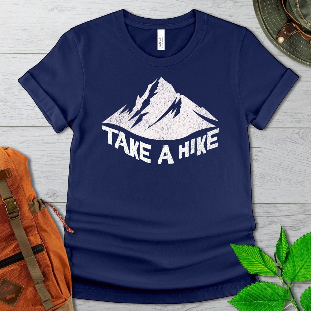 Take A Hike Tshirt in Dark Colors