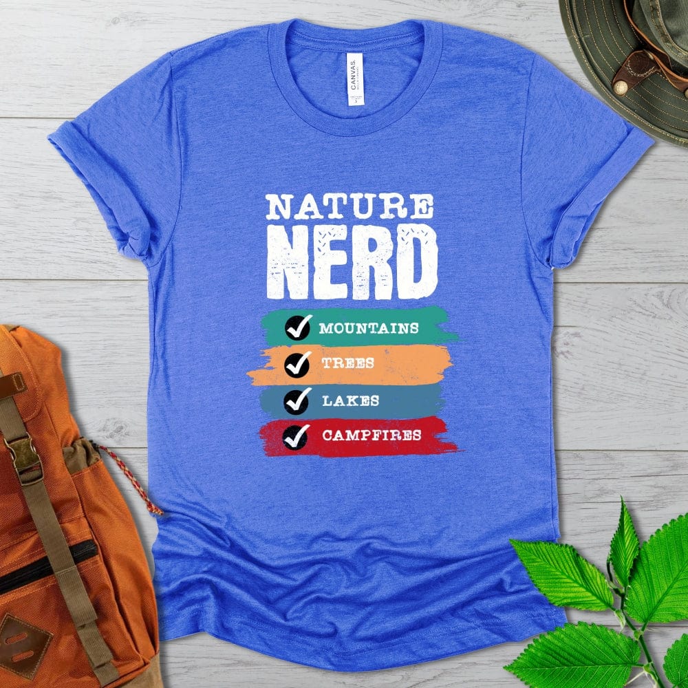 Nature Nerd Checklist Tshirt