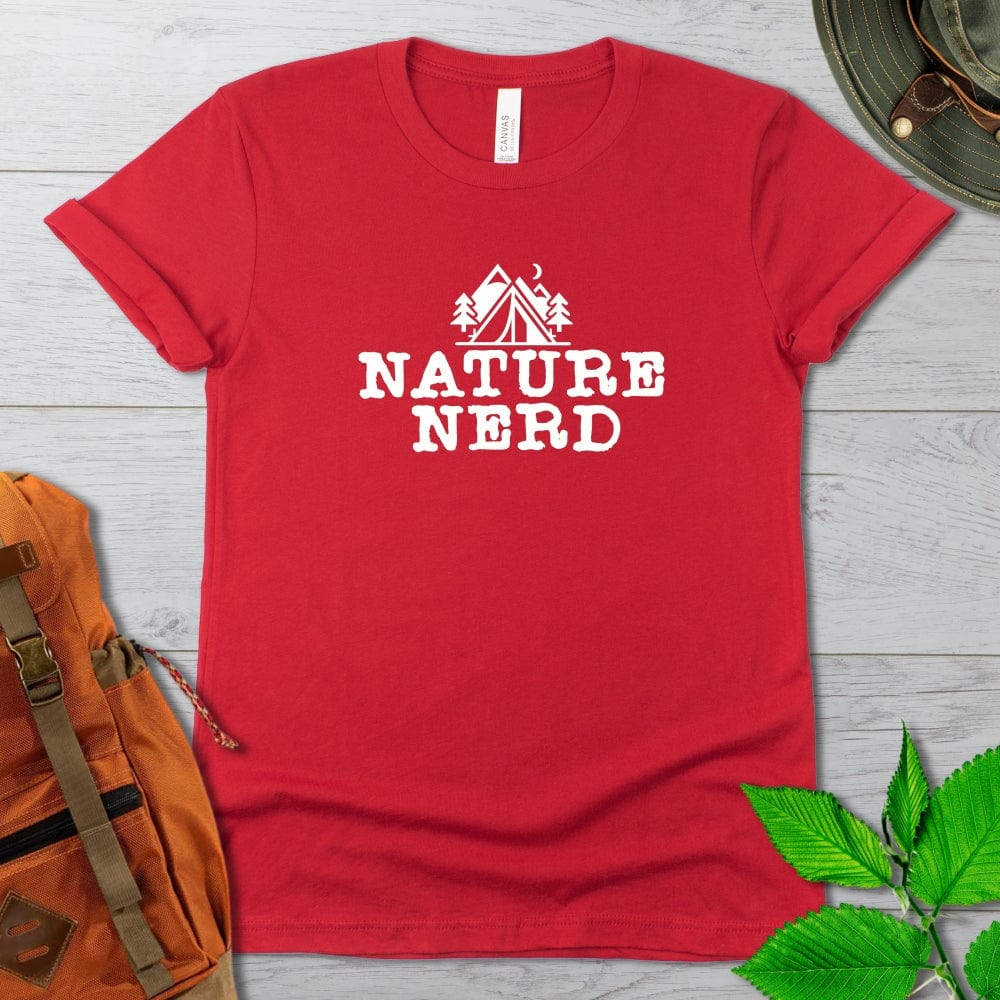 Nature Nerd Tent Tshirt