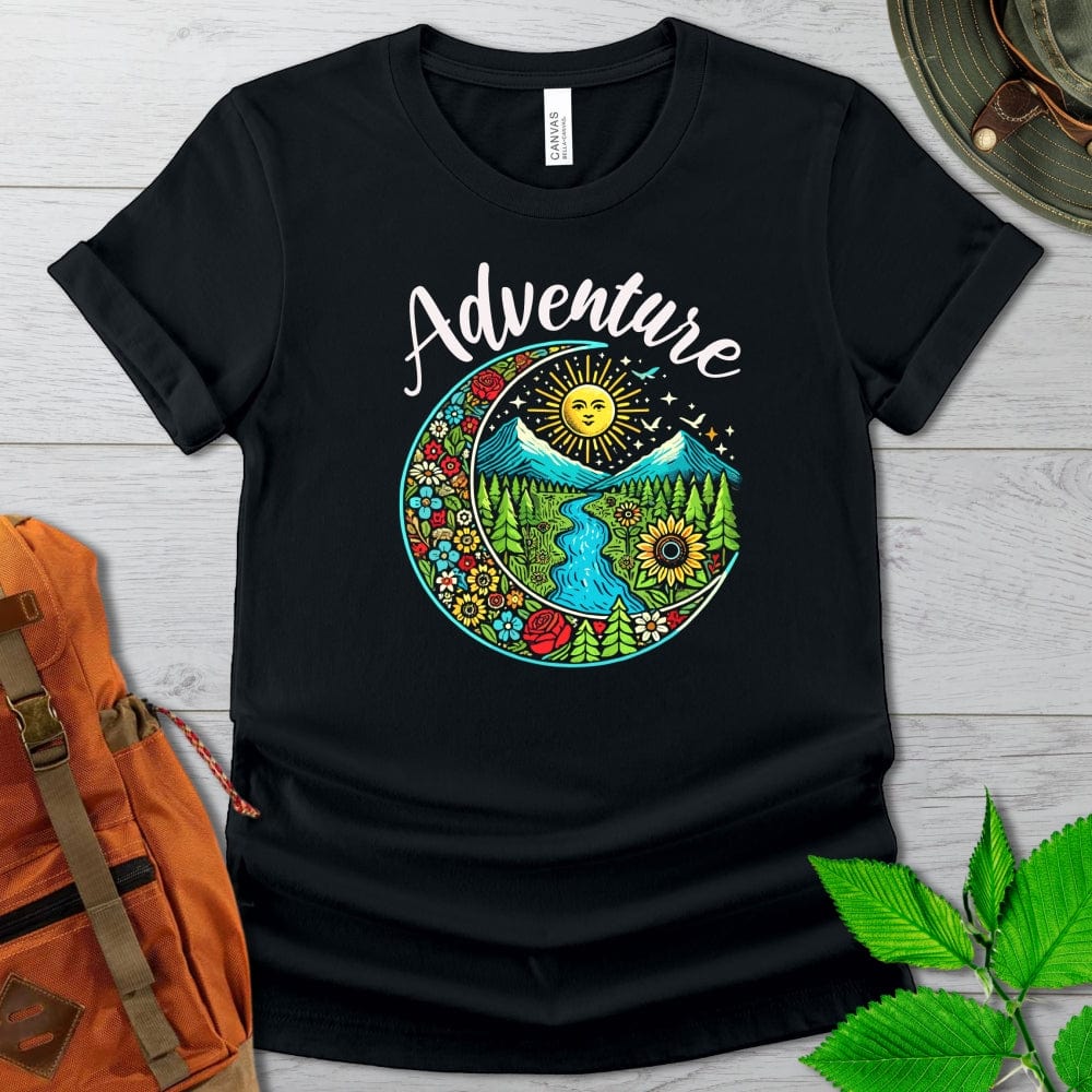 Adventure Crescent Moon Tshirt