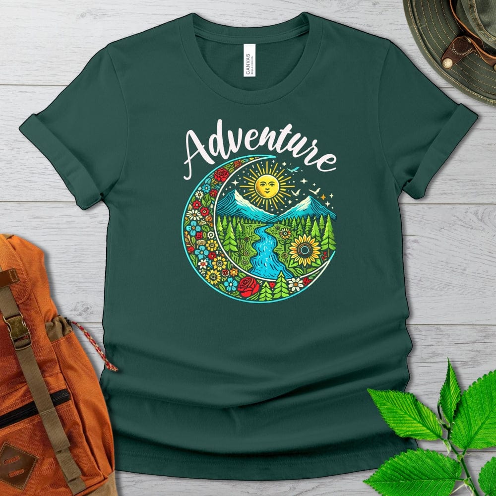 Adventure Crescent Moon Tshirt