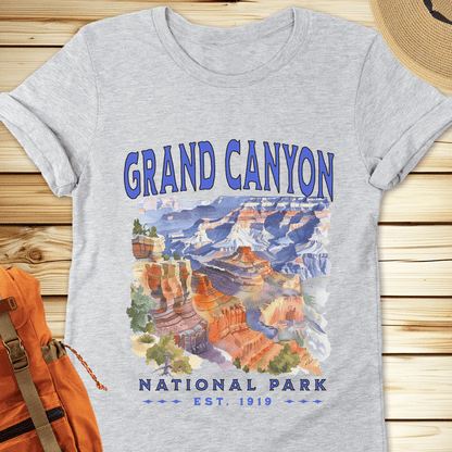 Grand Canyon National Park Watercolor Tshirt