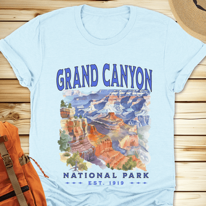 Grand Canyon National Park Watercolor Tshirt