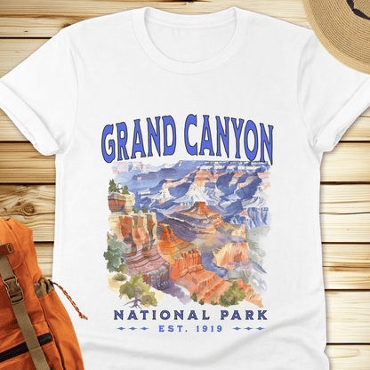 Grand Canyon National Park Watercolor Tshirt