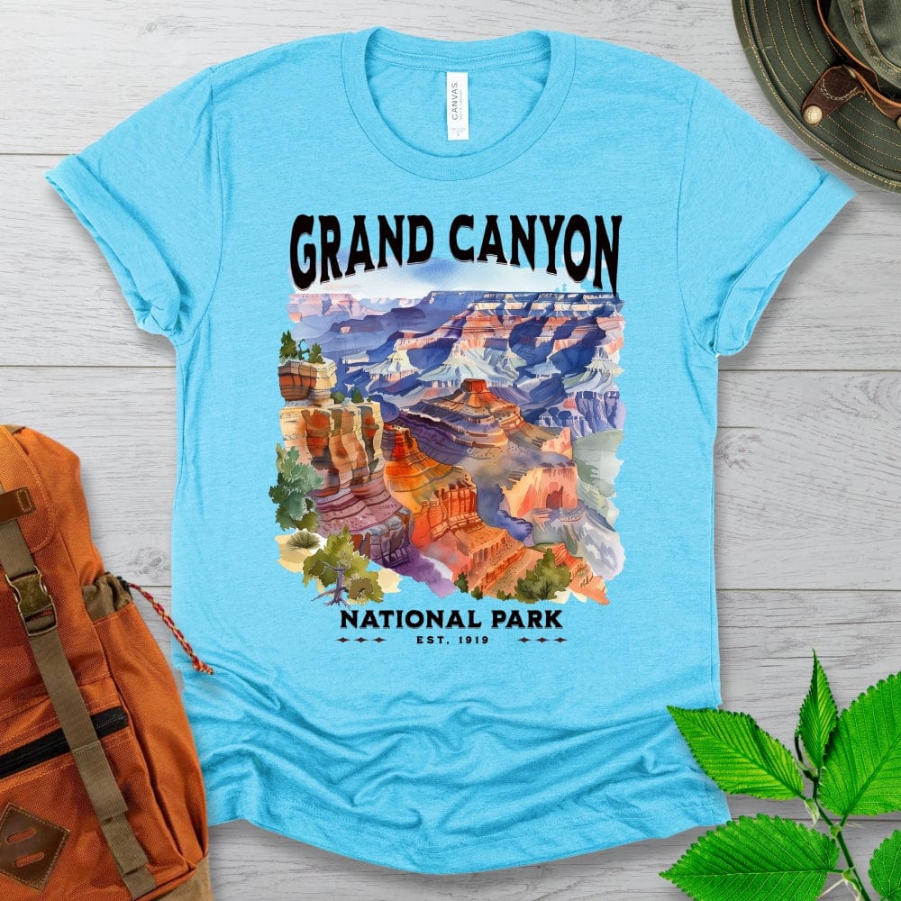 Grand Canyon National Park Watercolor Tshirt