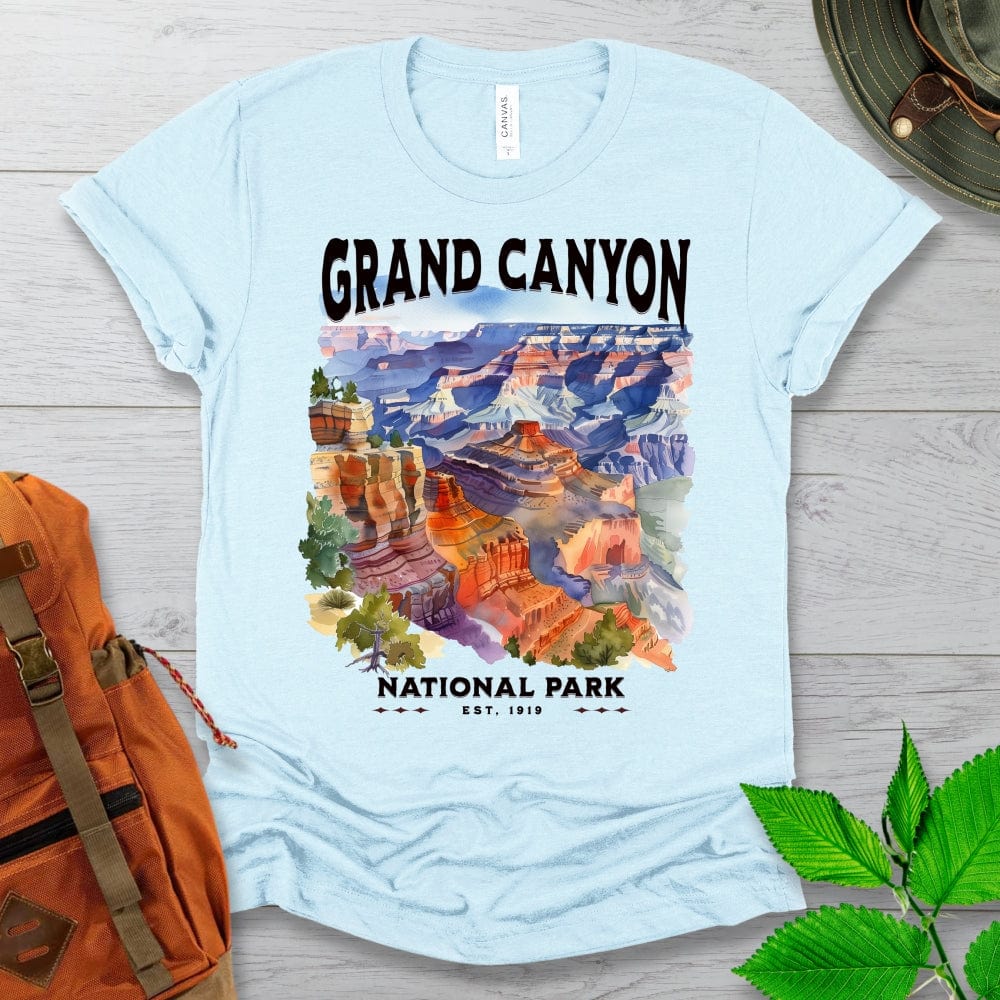 Grand Canyon National Park Watercolor Tshirt