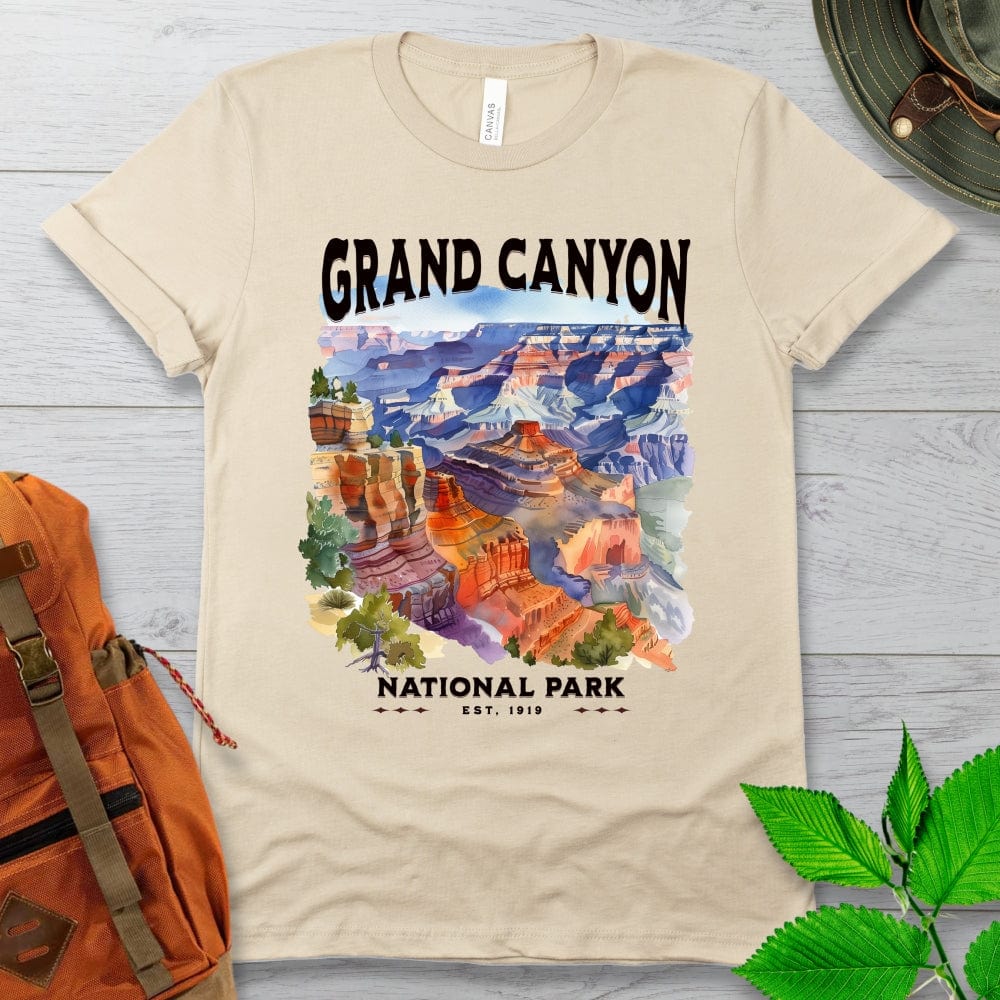 Grand Canyon National Park Watercolor Tshirt