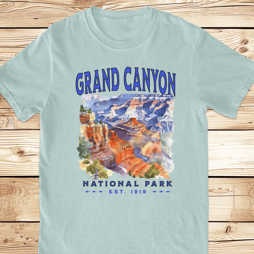 Grand Canyon National Park Relaxed Fit Tee - Ramblin Road