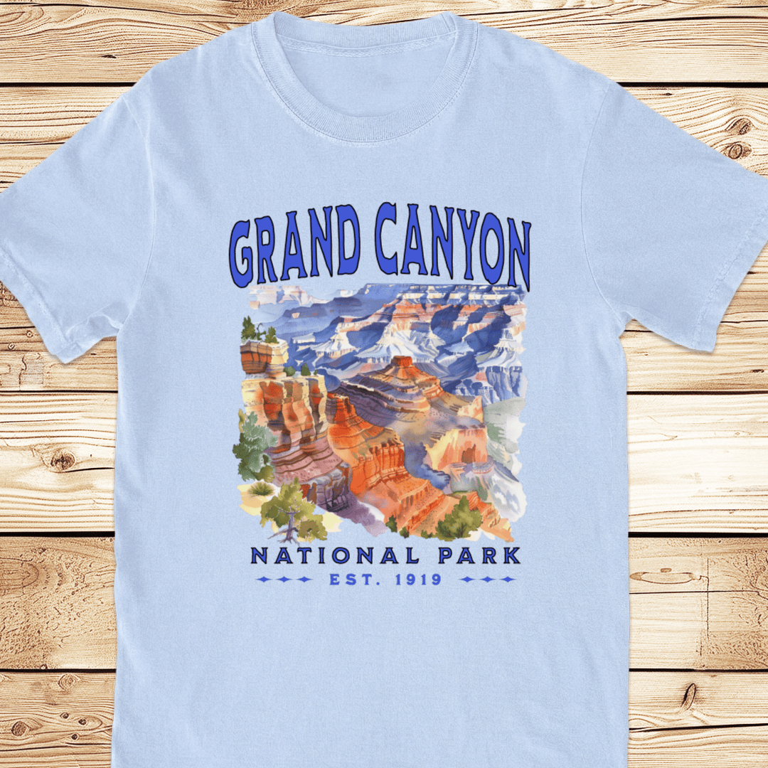 Grand Canyon National Park Relaxed Fit Tee - Ramblin Road