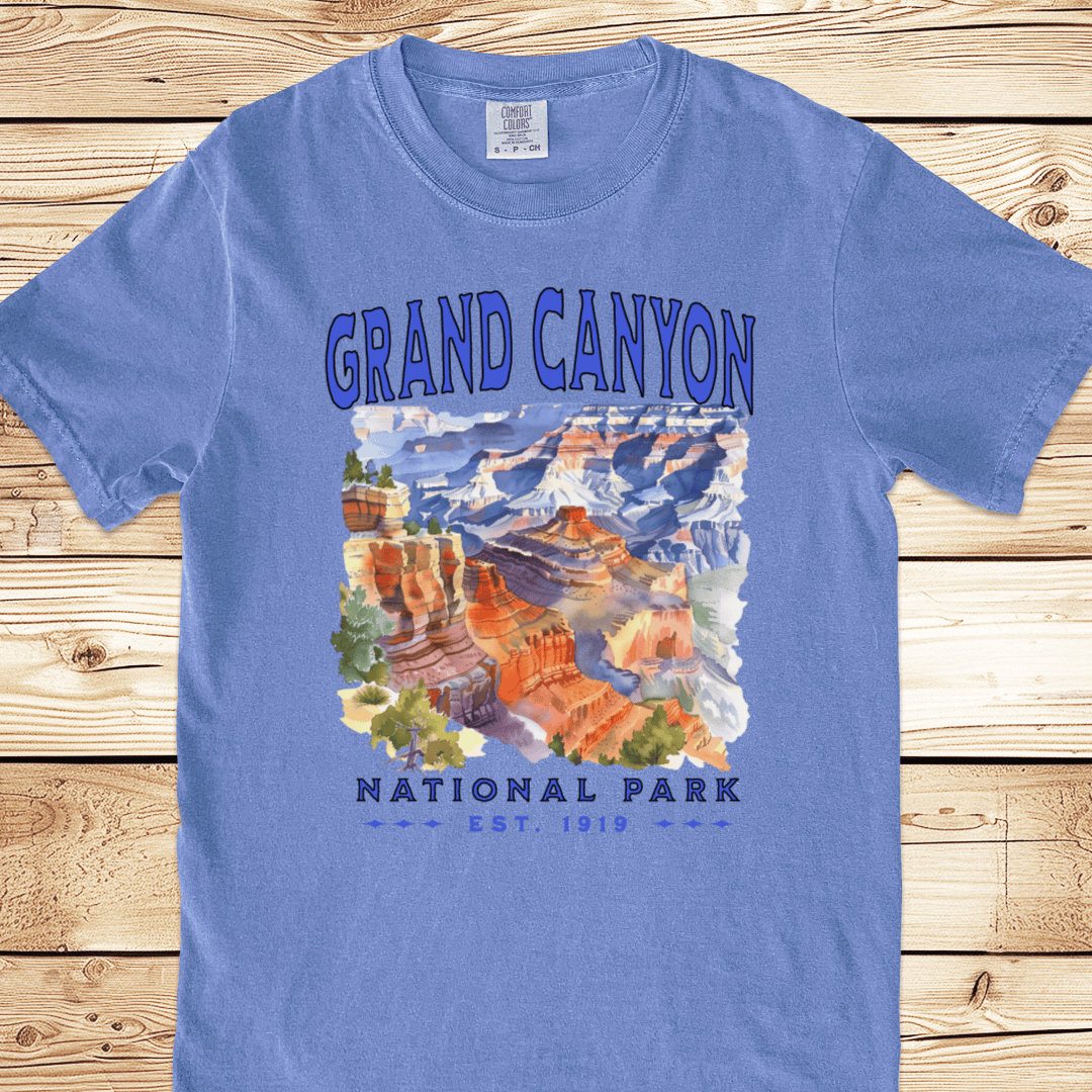 Grand Canyon National Park Relaxed Fit Tee - Ramblin Road