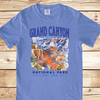 Grand Canyon National Park Relaxed Fit Tee - Ramblin Road