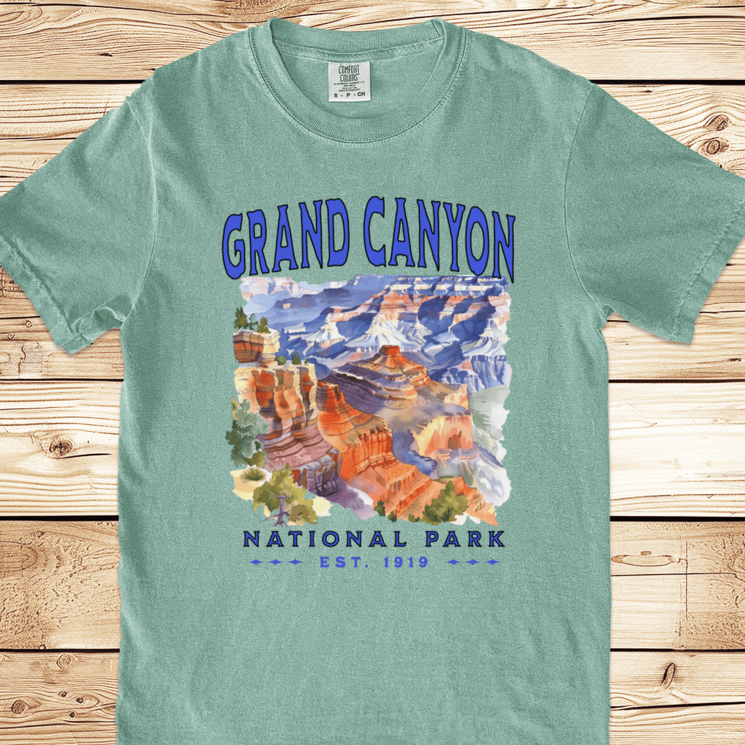 Grand Canyon National Park Relaxed Fit Tee - Ramblin Road