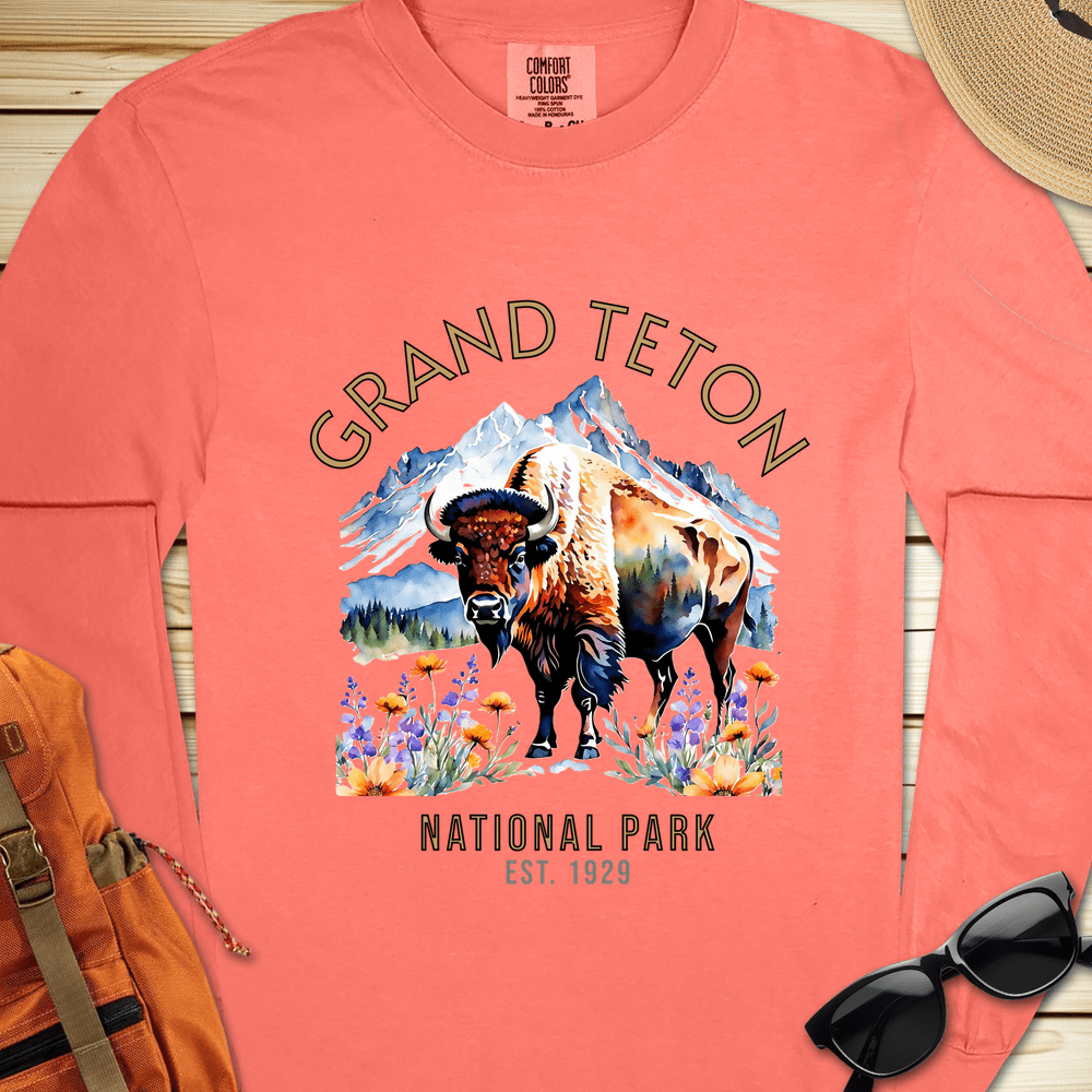 Grand Teton Long Sleeve Tshirt