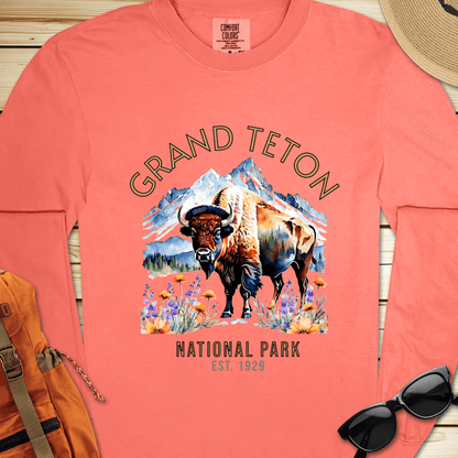 Grand Teton Long Sleeve Tshirt