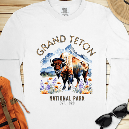 Grand Teton Long Sleeve Tshirt