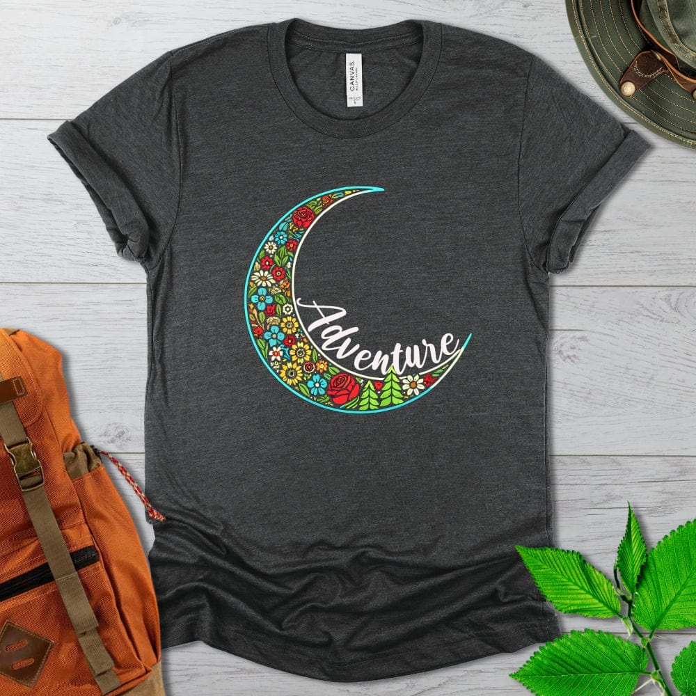 Simple Adventure Crescent Moon Tshirt