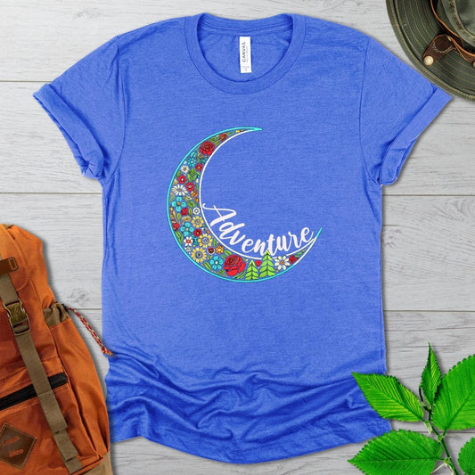 Simple Adventure Crescent Moon Tshirt