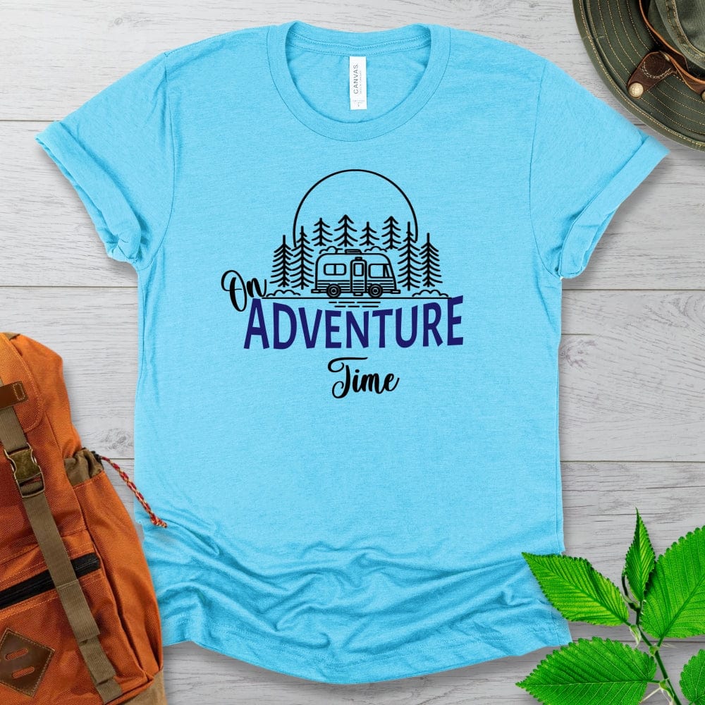 On Adventure Time Camper Tshirt