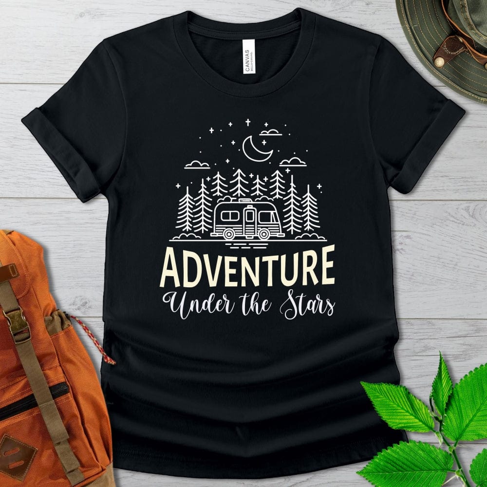 Adventure Under The Stars Camper Tshirt