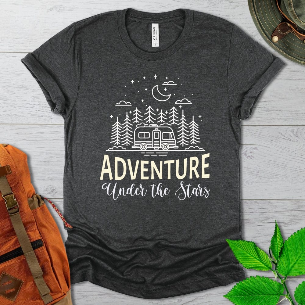 Adventure Under The Stars Camper Tshirt