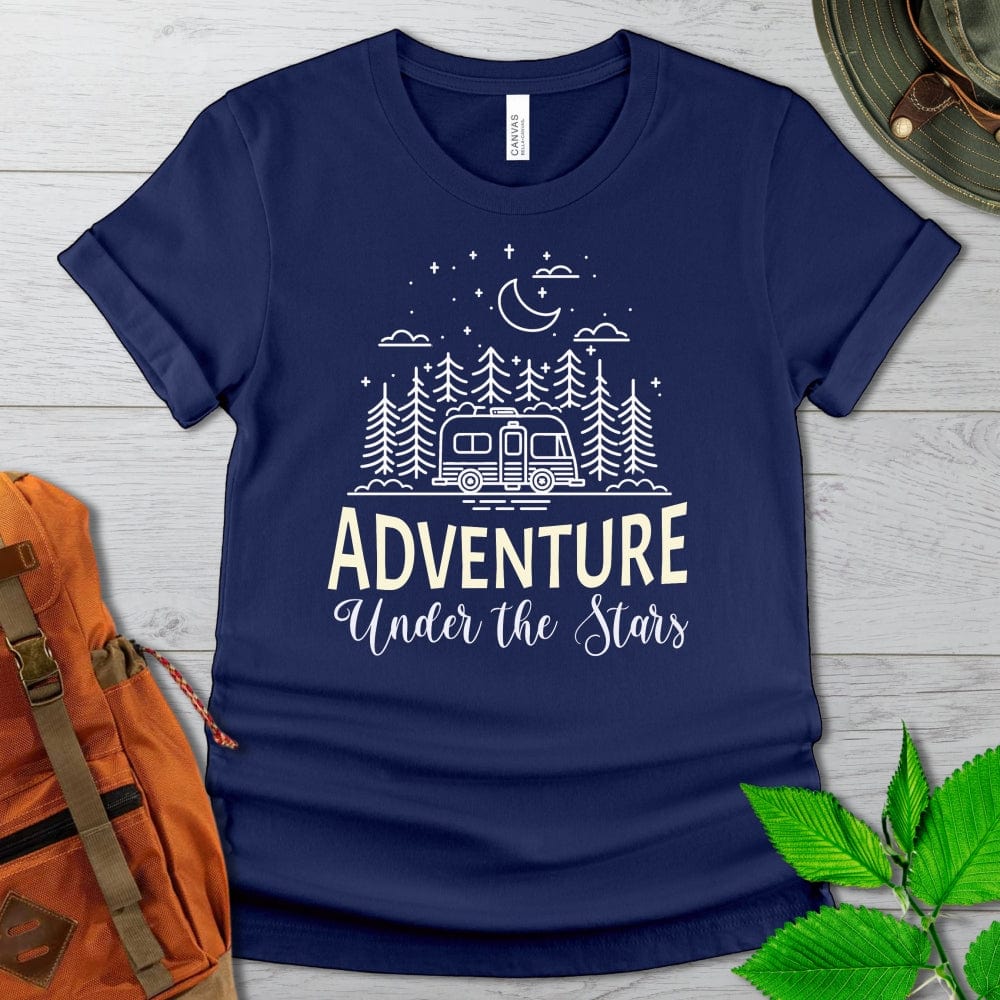 Adventure Under The Stars Camper Tshirt